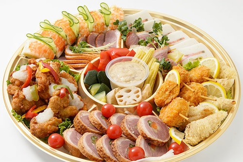 【Ｌサイズ】さんまのバーニャカウダが美味しい9種のオードブル【約１0人前】